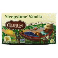 Celestial Seasonings &amp; Vanilla? Herbal Tea, Sleepytime, Caffeine Free ช่วยหลับ ปราศจากคาเฟอีน