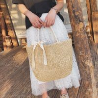 Women Bag Rattan Wicker Straw Crossbody Beach Bag Basket Bohemia Bag Handbags Ladies Shoulder Bag