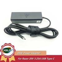 20V 3.25A 65W Genuine Power Adapter AC Charger For ‎Razer Blade Stealth 13.3 quot; Laptop RC30-0239 RC30-02390100 USB Type-C New original warranty 3 years