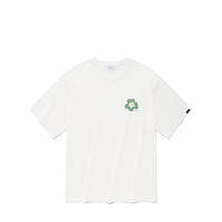 2023 newALAND เสื้อยืด COVERNAT CO2302ST36 SMALL WATERCOLOR CLOVER T-SHIRT Color White, Mint Size S,M, L