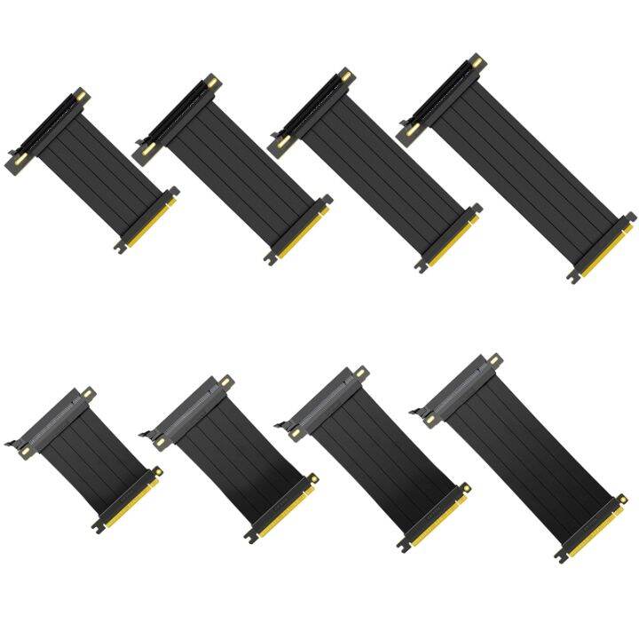 พีซีกราฟิกการ์ดความเร็วสูง-pci-สำหรับ-express-connector-cable-riser-card-pci-e-4-0-x16พอร์ตขยายสายเคเบิลแบบยืดหยุ่น-adop