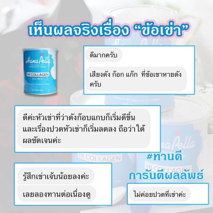 เข่าลั่น-ปวดหลัง-ปวดไหล่-ปวดเข่า-คอลลาเจนกระดูก-เพียวคอลลาเจน-ฮานาเพลล่า-ไฮ-คอลลาเจน-คอลลาเจน-คอลลาเจนไทป์ทู-hanapella-collagen-typeii