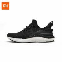 XiaoMi Mijia Men Sports shoes 4 running shoes 5 cloud elastic shock-absorbing mesh breathable lightweight mens sports shoes