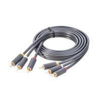 UGREEN 3RCA male to 3RCA male cable - red yellow white