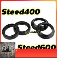 ส่งจากไทย ซีน ซีลโช๊คหน้า 1ชุด 4 ชิ้น สำหรับ Honda steed400 steed600 rparts2