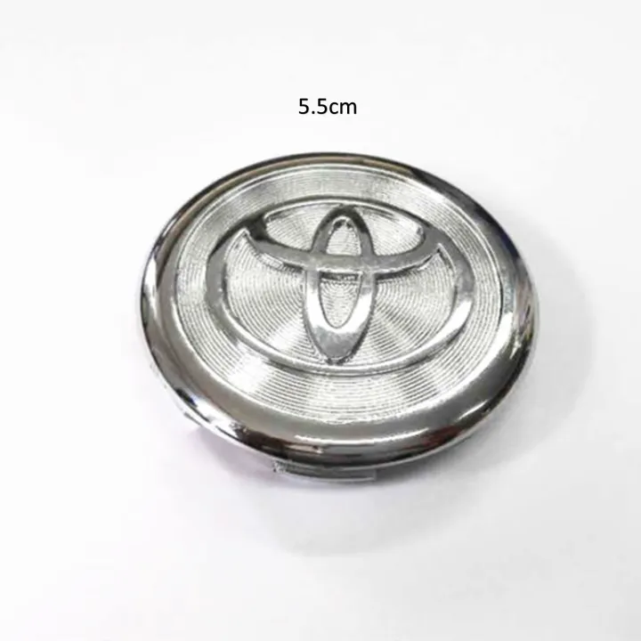 TOYOTA Center Cap Logo Emblem Chrome Genuine Parts (5.5cm) Lazada PH
