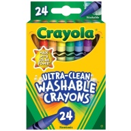 Hộp 24 Bút Màu Sáp Rửa Được - Crayola 526924 thumbnail