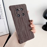 Suitable For Fashion Borderless wood grain phone case for huawei P50 P60 Magic 5 Pro TPU Silicone Soft Case