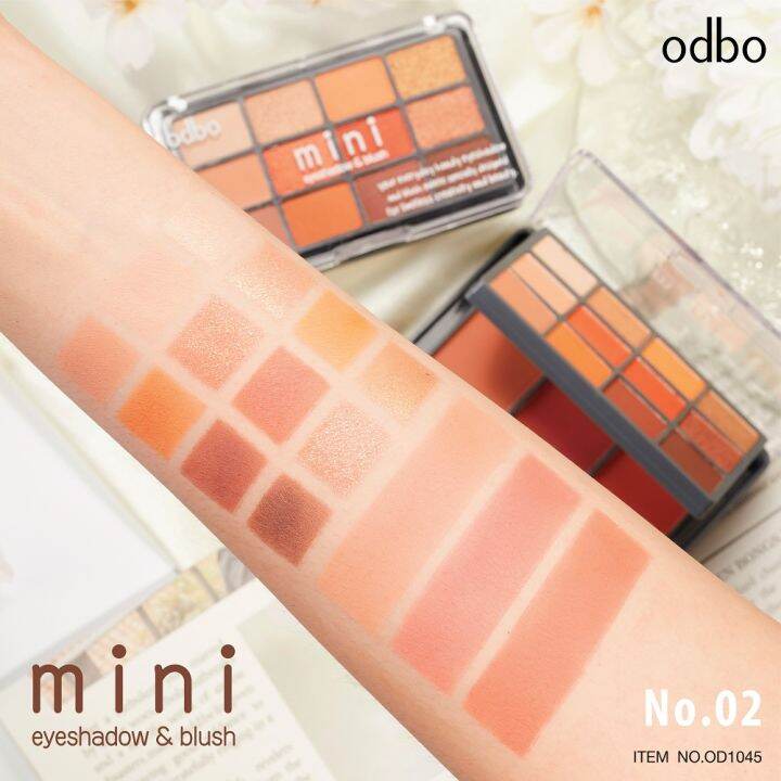 odbo-โอดีบีโอ-มินิ-อายแชโดว์-แอนด์-บลัช-od1045