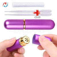 1pc Metal Nasal Inhalers for Essential Oils Aromatpy Empty Aluminum Tubes with Replacement Wick for travel perfume