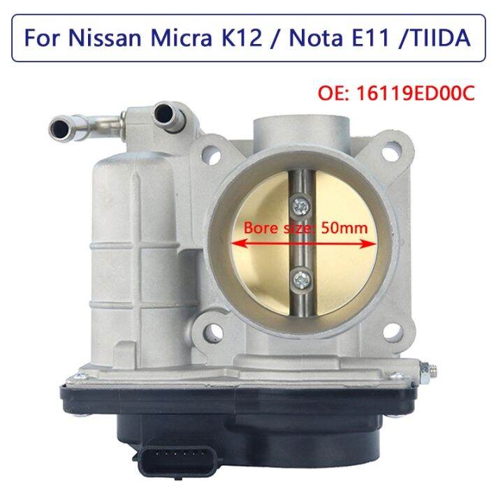 1 SERA52601 16119ED00C Throttle Body Assembly For Nissan Versa Micra