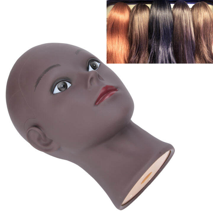 Manikin Head Bald Mannequin Head Model Head for Barbers for Salon Lazada