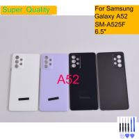 【☄New Arrival☄】 SRFG SHOP Sm-A525f A525f สำหรับ Samsung A52 A525เคสฝาหลังหลังสำหรับที่อยู่อาศัยอะไหล่ตัวถังประตู