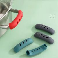 2pcs Silicone Heat Insulation Oven Mitt Glove Casserole Ear Pan Pot Holder Oven Grip Anti hot Pot Clip Home Kitchen Accessories