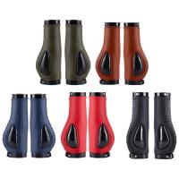 Bike Handle Grips Ergonomic Hand Grips For Bikes 1 Pair Bike Handlebar Sleeves Liquid Silicone Lock On Grips For Dirt Bikes Scooters Rode Bikes portable