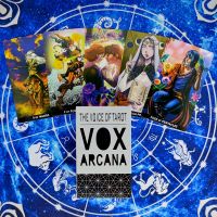 【Study the folder well】 ใหม่ Vox Arcana ไพ่ทาโรต์และ PDF คำแนะนำการทำนายดาดฟ้าความบันเทิงภาคีเกมกระดานสนับสนุน Drop Shipping 78ชิ้น/กล่อง