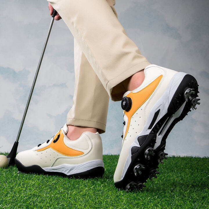 footjoy-รองเท้าผ้าใบกอล์ฟรองเท้ากอล์ฟผู้หญิงกันลื่นกลางแจ้งขนาด36-46นิ้วใหม่สำหรับใส่เดินรองเท้าผ้าใบนักกีฬาเล่นกอล์ฟ