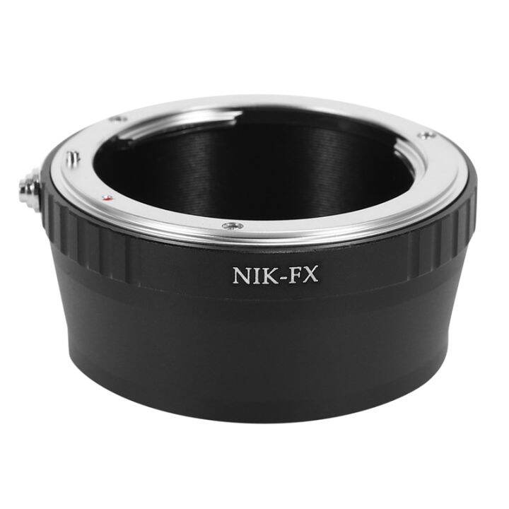 Black Lens Adapter For Nikon F AI Lens to Fujifilm X Mount Camera Fit Fuji XE1 DC287 Lazada.co.th
