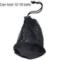 Durable Nylon Mesh Bag Golf Tennis Ball Carry Storage Bag Strong 12Pcs Ball Super Can Sport Hold Organizer Accessories Golf K8b6