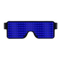 1 Pcs LED Glasses Light up Flashing Sunglasses Eyewear Nightclub Party 8 Patterns 3