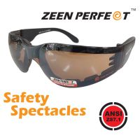 แว่นตา ZEEN PERFECT Safety รุ่น 90960EVA พร้อมขอบยาง EVA ด้านในรอบแว่น นิ่มและป้องกันการกระแทก มาตราฐาน ANSI Z87.1 USA