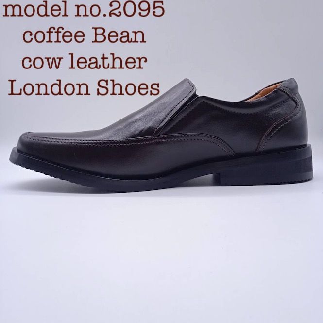 ส่งฟรี-รองเท้าหนังแท้-รองเท้าคัทชูผู้ชาย-รองเท้าหนังทำงาน-no-2095-หนังวัวแท้-ซับในหนังวัว-พื้นเย็บติด-ตัดเย็บด้วยมือแฮนเมด