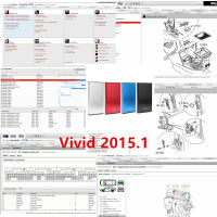 2021 Hot Auto motive vivid workshop data update to 2015.01 car Auto Repair Software collection in 80gb hard disk free shipping