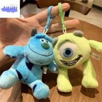 LGJGHJG สำหรับเป็นของขวัญ Kawaii James Sullivan Catoon 10ซม. Mike Wazowski หมอนของเล่นนุ่มนิ่มยัดไส้พวงกุญแจตุ๊กตาพวงกุญแจ