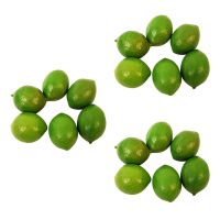 18 x Realistic Lifelike Artificial Plastic Lime Lemon Fruit Food Fake Home Decor