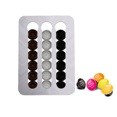 18Pcs Dolce Gusto Coffee Pod Capsules Holder Storage Drawer For Nespresso Coffee Podcast Storage Rack Organizer Set