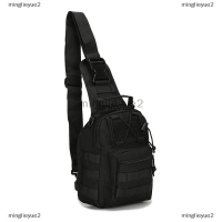 minglieyue2 Outdoor Military tactical SLING Sport กระเป๋าเดินทางหน้าอกกระเป๋าสะพายกระเป๋าสะพายอุปกรณ์ตั้งแคมป์เดินป่า