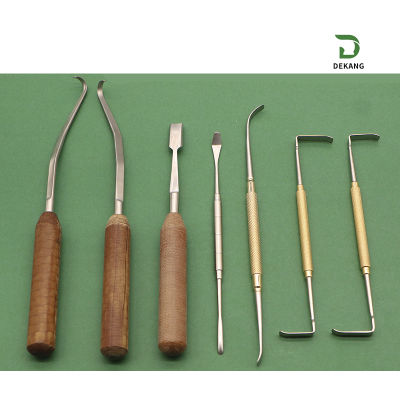 Nasal Periosteum Stripper มีดตัด Double Hook Nasal Costal Cartilage Stripper Set Of Nasal Plastic Instruments