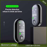 Portable Traffic Police Drunk driving tester breath blowing high-precision sensor drink alcoholic self detector TFT screen