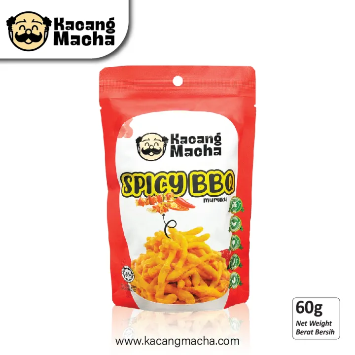 🔥HALAL🔥 Kacang Macha Muruku (Spicy BBQ Flavour) - 60g