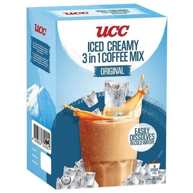 UCC Iced Creamy 3in1 10pcs/Box Ready to Drink Coffee Lazada PH