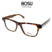 ?กรอบแว่นตา BOSU รุ่น OV5393U-1011 เต็มกรอบสีน้ำตาลลายกะ วัสดุ acetate ทรงสวย วินเทจ (มีบริการตัดเลนส์สายตาราคาถูก)