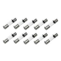 10 Pcs Fast Blow Type Glass Tube Fuses 5x20mm 250V 2Amp