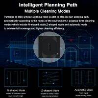 Purerobo หุ่นยนต์ทำความสะอาดหน้าต่างแอปและรีโมทอัจฉริยะสเปรย์น้ำแร่อัตโนมัติทำความสะอาดกระจกหุ่นยนต์ดูดฝุ่นทำความสะอาดสี่เหลี่ยม
