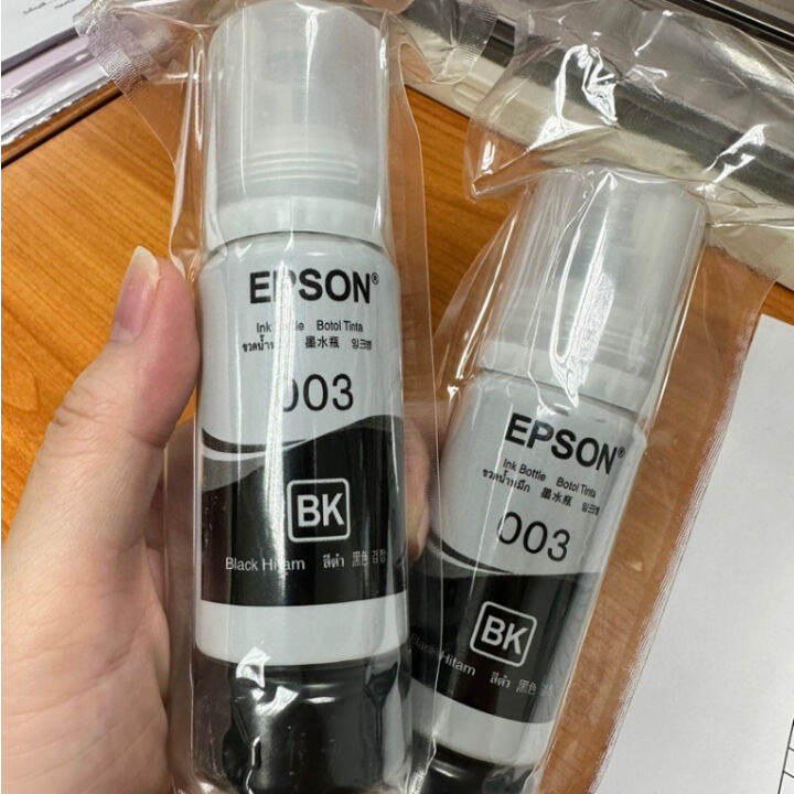 epson-003-เอปสัน-หมึกแท้-100-original-4สี-bk-c-m-y-ไม่มีกล่อง-ใช้กับเอปสันรุ่น-l1110-l1210-l1216-l1250-l1256-l3100-หมึกสี-หมึกปริ้นเตอร์-หมึกเครื่องปริ้น-hp-หมึกปริ้น-ตลับหมึก