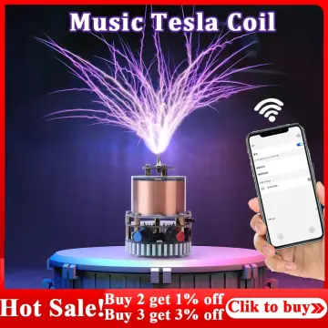 15W DIY Mini Tesla Coil Plasma Speaker Music Project – Aideepen