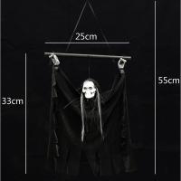 Bloody Halloween Corpse Spooky Halloween Hanging Ghosts Scary Skull Halloween Decor Haunted House Decoration Horror Party Prop