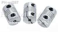 3pcs/lot CNC Engraving machine parts Jaw shaft 6.35x6.35mm D20xL25 Coupling Flexible 3/3.18/4/5/6/6.35/7/8mm