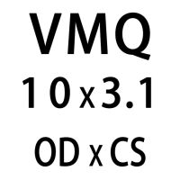 10ชิ้น/ล็อตวงแหวนซิลิโคนซิลิโคน/Vmq โอริงความหนา3.1มม. Od10/11/12/13/14/15/16/17/18/19/20มม. ยางซีลโอริงแหวนปะเก็น