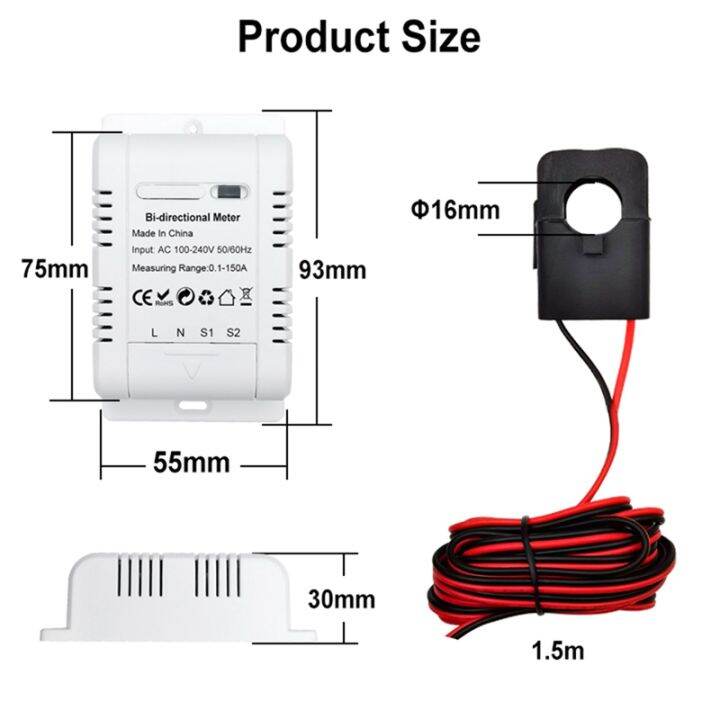 1set-tuya-solar-pv-bidirectional-wifi-energy-meter-with-ct-150a-two-way-clamp-current-sensor-transformer-app-monitor-power-white