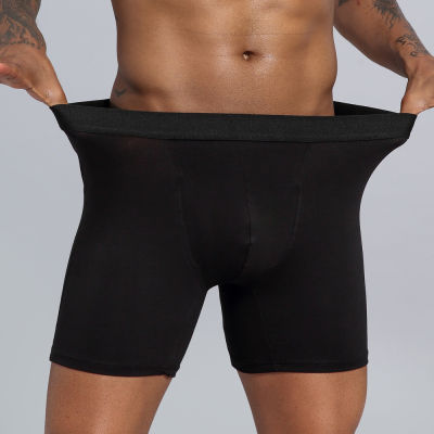 5pcslot Underpants Men Boxers Long Panties Underwear Cotton Boxershorts Loose Under Wear Plus Size boxer homme
