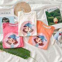 พร้อมส่งในไทย เสื้อแขนยาว สเวตเตอร์เด็กคอกลม เสื้อกันหนาวเด็กเนื้อผ้าคอตตอน สกรีนลายการ์ตูน เหมาะสำหรับเด็ก 3-7 ขวบ