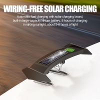 Universal Solar รถด้านหลังสปอยเลอร์ไฟ Led กระพริบไฟเตือน Light Sensor ด้านหลังสปอยเลอร์ Wing สำหรับรถบรรทุก Rear2023