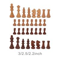 32x International Chess Pieces Only Portable Chess Set เกมหมากรุก-tqyk01835