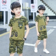 GDXFDXF Gui Ming Children s camouflage short