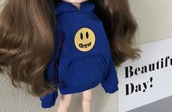 เสื้อสเวตเตอร์ลำลองแขนยาวสำหรับตุ๊กตา Barbies Azone Ob24 Blyth อุปกรณ์เสื้อผ้า